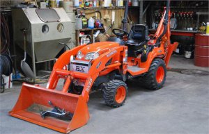 Kubota bx25 backhoe bucket